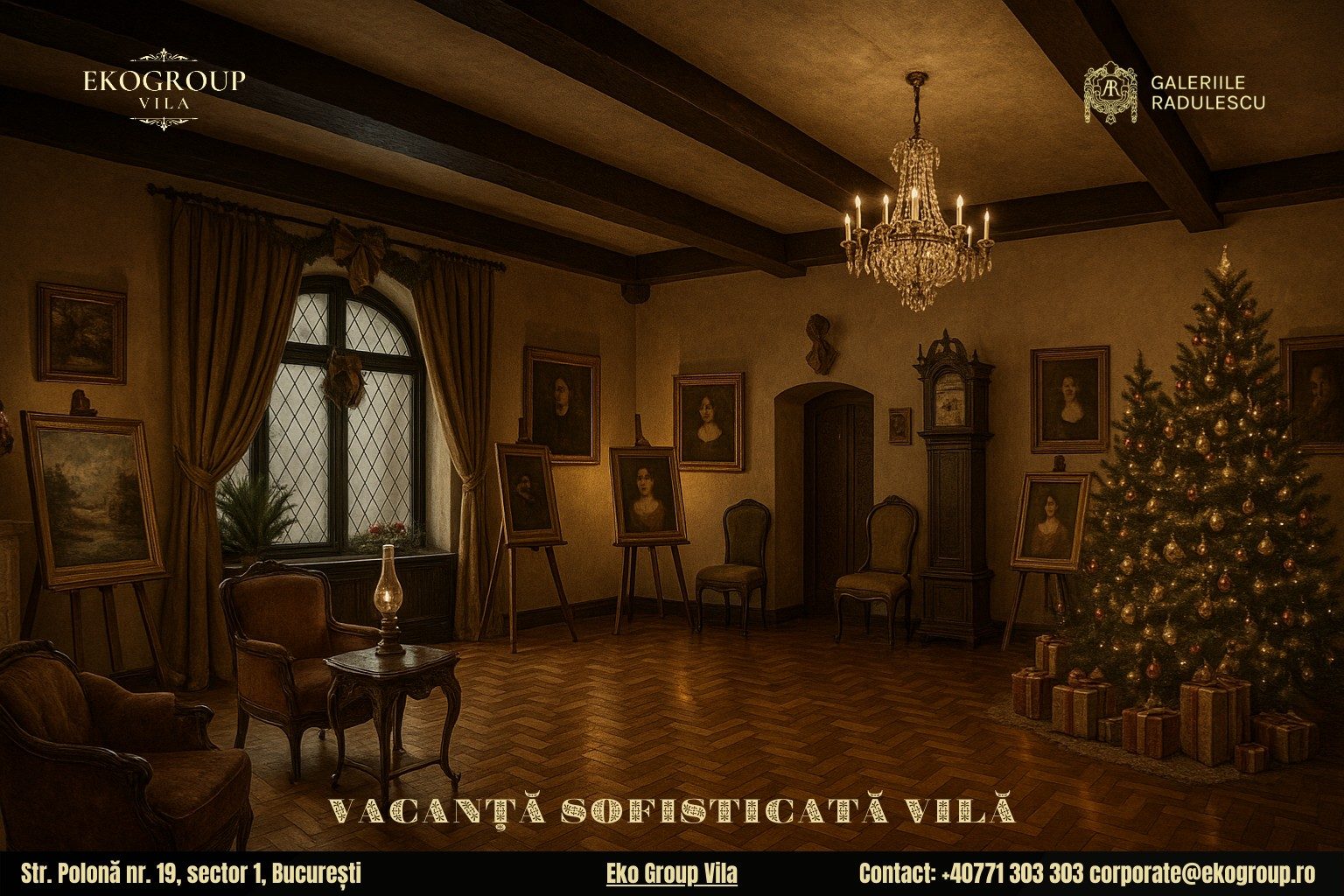 Vacanța de Crăciun transformată într-o experiență culturală unică la Eko Group Vila